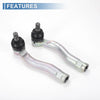 Toyota Land Cruiser 2 x Front Outer Tie Rod Ends (1998-2002)
