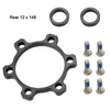 Bikes ZTTO Front Hub Adapter Boost Fork Conversion Kit 15mm x 100mm to 110mm