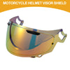 RX-7X Resin Gold Tone Shoei Visor Shield 3-Snap (2014–2016)