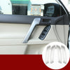 Land Cruiser Prado 4 x Matte Front Door Armrest Cover Trim (2010-2018)