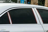 Cadillac ATS Chrome Window BC Pillar Post Cover Trim 6x (2013–2019)