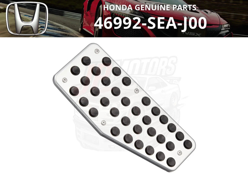 Honda Integra DC5 FOOTREST BRACKET PLATE Aluminum Pedal (2001–2006)
