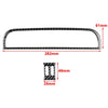 Fiat 500 Red Center Console Air Vent Outlet Panel Cover Trim (2012-2015)
