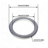 Car Drain Plug Gaskets 50 x Aluminum Engine Oil Crush Washers (14mm ID)