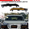 Audi Skoda LED Sequential Turn Signal Lamp Side Wing Mirror Light Blinker