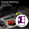 Jeep Grand Cherokee 2014-2015 - Purple ABS Gear Shift Knob Cover
