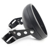 Harley Motorcycle 7-Inch Retro LED Headlight Shell & Mount Bracket