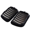 BMW 3 Series E36 318i 328i 323i Matte Black Front Bumper Grills (1996-1999)