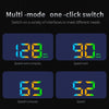 Cars GPS Heads Up Display HUD Digital Speedometer with Alarm Feature