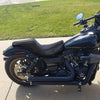 Harley Dyna Fat Bob Street Bob Switchback Driver Passenger Seat (06-17)