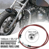 Motorcycle 10mm Brake Clutch Oil Hose Fitting Ends 140cm