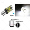 Car P21/5W BAY15D 1157 144SMD White LED Brake Light Bulbs