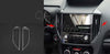 Subaru Forester 2019-2023 Carbon Fiber Front Air Vent Outlet Cover Trim