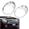 BMW Mini Cooper R56 Front Fog Light Trim Ring Covers (2009-2013)