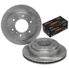 Mitsubishi Pajero NM NP NS V6 4cyl Rear Brake Rotors & Pads (2000-2008)