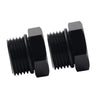 Aluminum 12AN Block Off Cap ORB Plug Male Fitting Adapters
