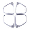 Mitsubishi Outlander 2013-2018 Chrome Door Speaker Covers (4x)
