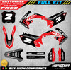 Honda CRF 450 (2009-2012) - SPARK Style Decals Full Custom Graphic Kit