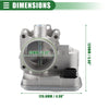 Dodge Avenger 2008-2014 Throttle Body Assembly (2 x)