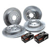 FULL SET Front & Rear Disc Rotors + Brake Pads Ford Falcon BA BF FG (2002-2016)