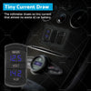 Car Boat Marine Gauge 12V-24V Dual Voltmeter LED Digital Battery Monitor