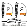 Harley Touring Road King Remote Reservoir Rear Suspension Shocks (2014-24)