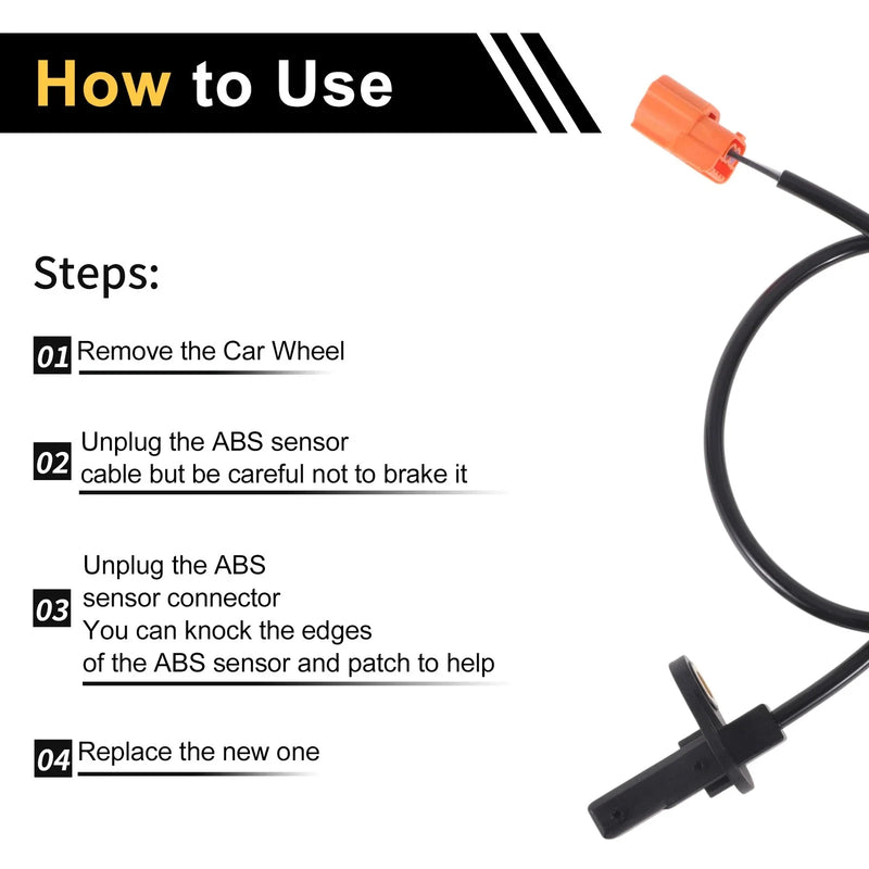 Honda Accord ABS Wheel Speed Sensor (2003-2007)