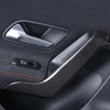 Benz CLA 2020+ A200 A250 Real Carbon Fiber Interior Door Handle Panel Trim