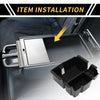 Jeep Wrangler JL JLU (2018-2022) Black Center Console Organizer Tray