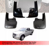 Isuzu D-Max 2 x Front & Rear Mud Flaps (2003-2011)