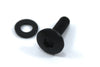 Motorcycle 6x M5 Black Windshield Bolts Fairing Bolt Fixings & Rubber Well Nuts