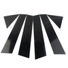 Chrysler 300 / 300C, Dodge Magnum, Black Pillar Posts Door Trim Cover Kit (2005-2010)