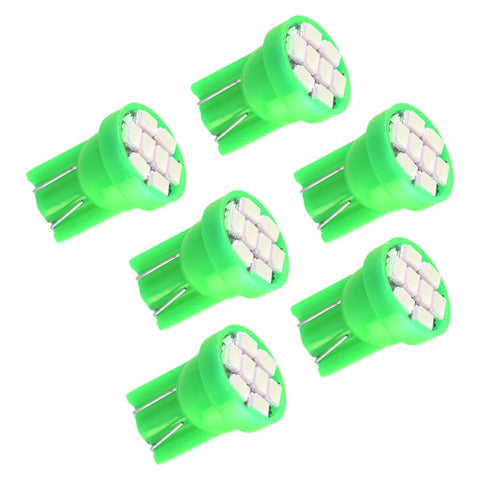 Dodge Ram 1500 2500 6x Green LED Dash Light Bulbs (1994-1997)