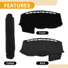 Ford Focus 2012-2018 Black 1 x Carpet Dashboard Cover Mat