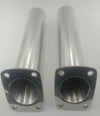 30° Fishing Rod Holder x 2 Stainless Steel Flush Mount Polished