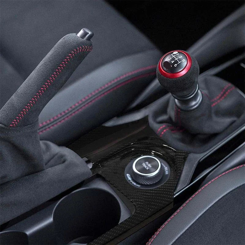 Toyota GR Corolla 2023+ 100% Carbon Fiber Gear Shift & Water Cup Panel Trim