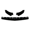 Mercedes Benz X253 C253 Gloss Black Front Splitter Lip (2016-2019)