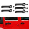 Jeep Wrangler 5 x Black ABS Outside Door Handle Cover Trim Set (2007-2018)