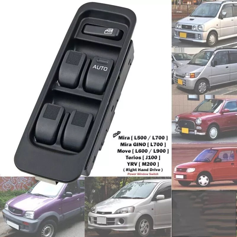 Daihatsu Cuore L700, Terios, YRV Power Window Switch (1998-2002)