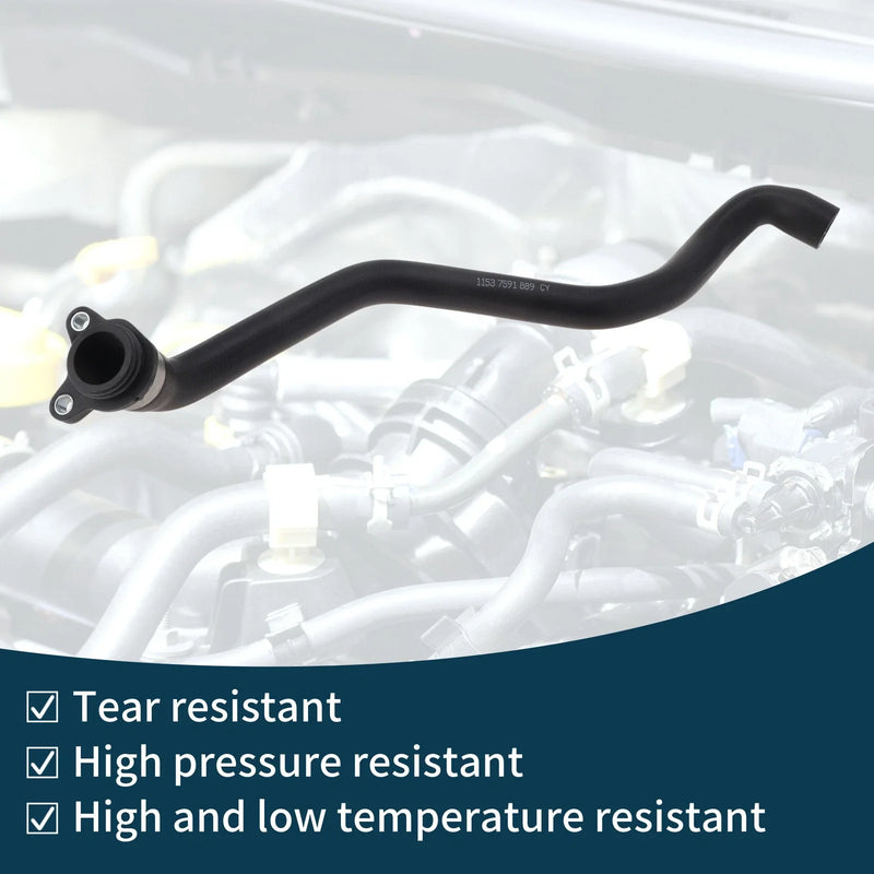 BMW X3 3.0L Coolant Pipe Radiator Hose (2009-2017)