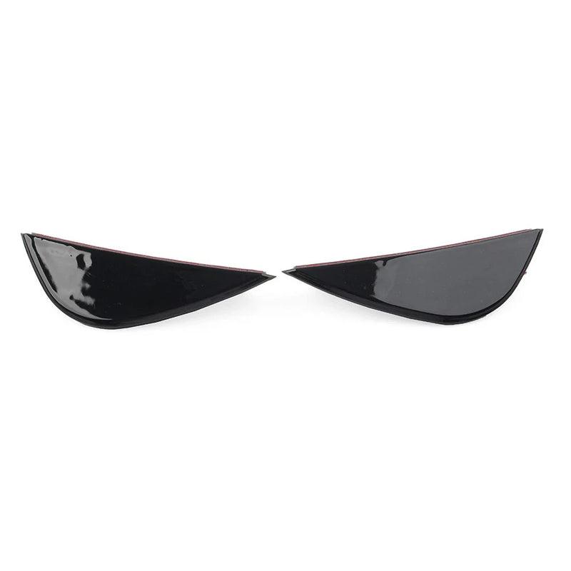 VW Golf 6 MK6 GTD Front Bumper Lip Splitter Spoiler Side Canards (2008-2013)