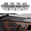 Mercedes Benz SLK Class Silver Right Seat Control Switch Cap (2011-2015)