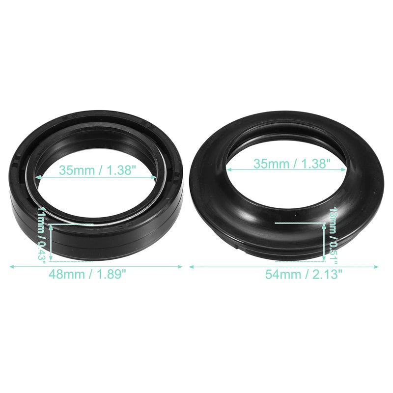 BMW R850 35x48x11mm Motorcycle Front Fork Shock Oil Seal Dust Seal