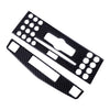 Benz W204 2 x Carbon Fiber Style Center Console CD Panel Covers (2007-2010)