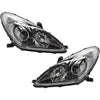Halogen Headlight Set For 2005-2006 Lexus ES330 Left and