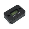 BLACK ATV Motorcycle Dirt Bike Sk Engine Inductive Waterproof Hour Meter