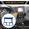 Jeep Wrangler JK JKU Console Dashboard Panel Cover Trim (2011-2017)