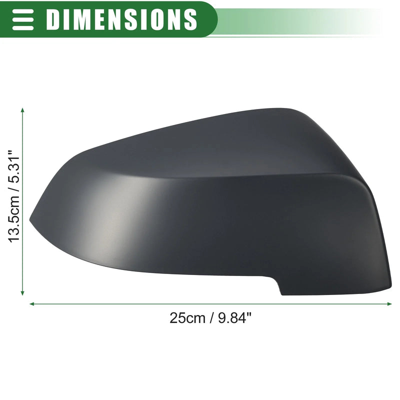 BMW 528i (2011-2016) Deep Gray Right Side Rearview Mirror Cap