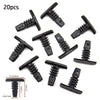 Vehicle Door Weatherstrip Retainer Clip 20x Nylon