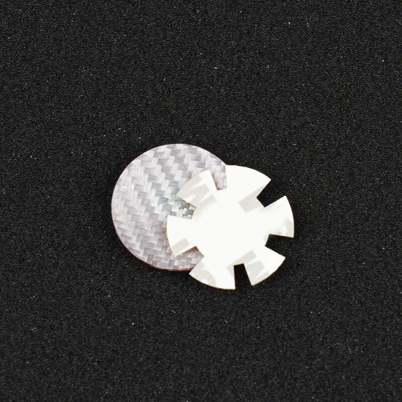 For Lexus IS ES GS Red Carbon Fiber Engine Start Buttons Cover Cap Sticker